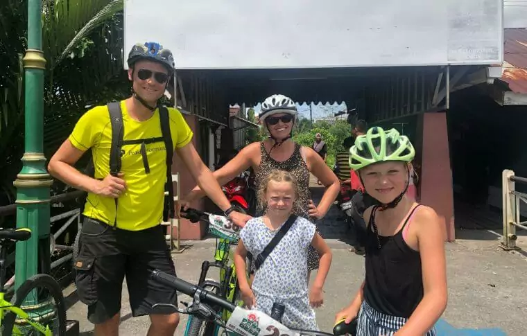 8-Day Borneo Family Cycling Holiday